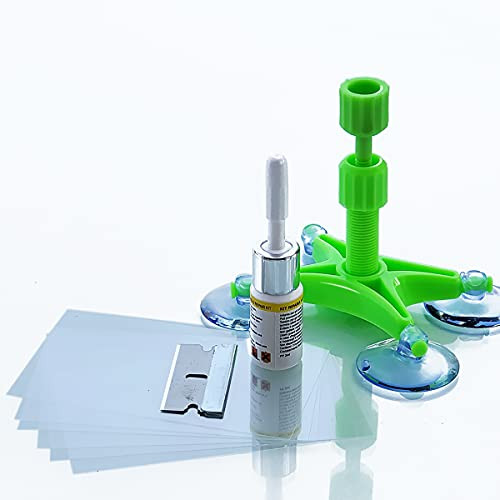 Windshield Repair Kit for Car, Auto Glass Repair Kit Windshield Chip Repair Remover Kit for Fix Auto Glass Windshield Crack Chip Scratch