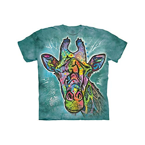 The Mountain Russo Giraffe Child T-Shirt, Teal, XL The Mountain Russo Giraffe Child T-Shirt, Teal, XL