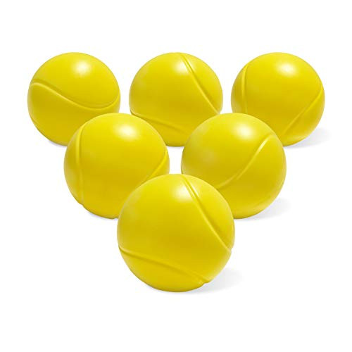 Botabee Toddler  and  Little Kids Replacement Plastic Tennis Ball - for Little Tikes 2 in 1 Splash Hit Tennis - 6 Pack