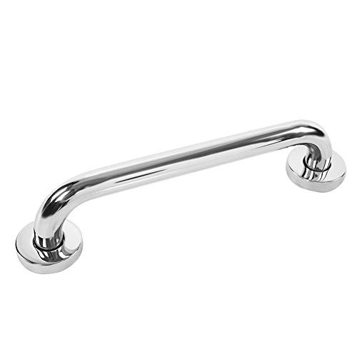 1 Pack 11.8 Inch Shower Grab Bar, Bathroom Handicap Safety Grab Bar, Thicken Stainless Steel Bathroom Bathtub Grab Bar Safety Hand Rail for Bath Shower Toilet