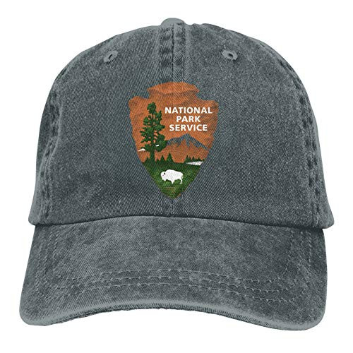 Denim Cap US National Park Logo Baseball Dad Cap Classic Adjustable Casual Sports for Men Women Hats