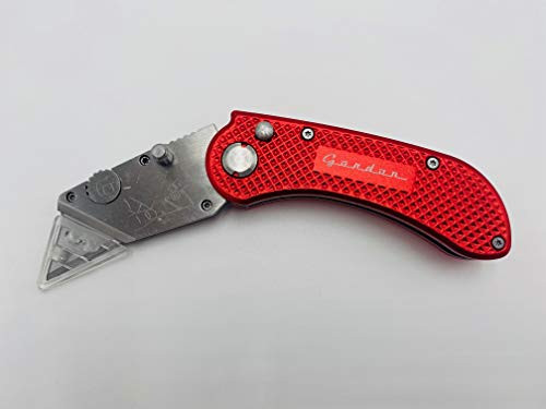 Gordon Folding Utility Knife -Red-