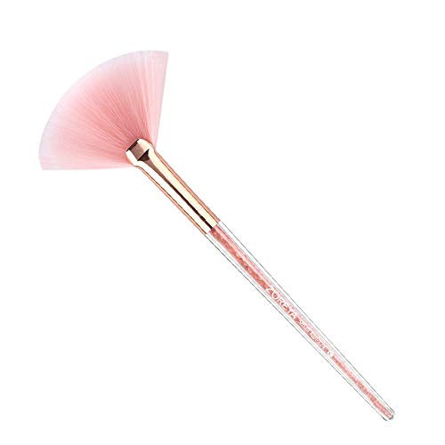 Drametree Fan-shaped Powder Brush Makeup Brush Makeup Decoration To Sweep Off The Face Powder Anti-corona Makeup Makeup The Last Step To Create A Uniform Meat Soft And Clean Face
