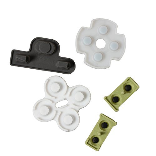 Timorn Replacement Parts Rubber Conductive Key Pad Buttons Repair Kit for Playstation 3 PS3 Controller -1 Set-