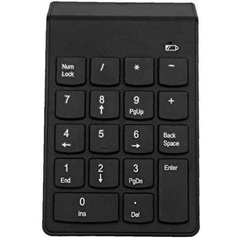 18keys Wireless Numeric Digital Keyboard Mini 2.4g 18 Keys USB Number Keypad Pad for Laptop Pc Desktop