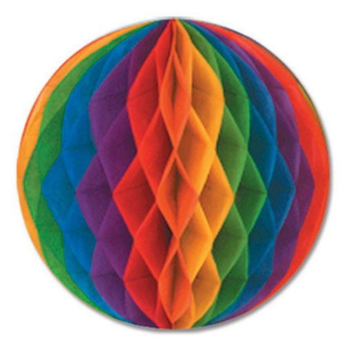 Beistle 12-Piece Tissue Balls, 14-Inch