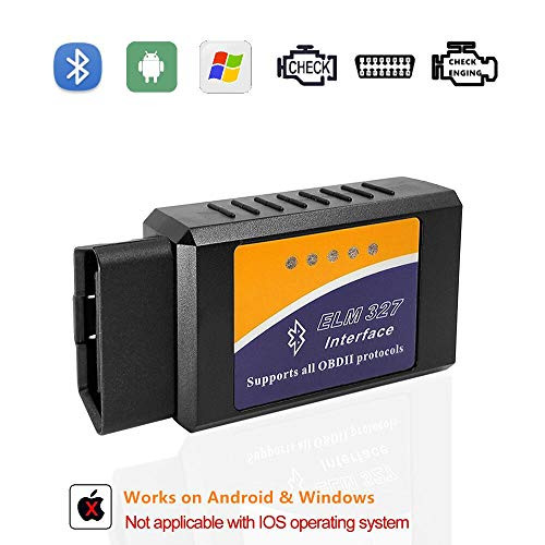 Autool ELM327 Bluetooth OBDII OBD2 Diagnostic Scanner Check Engine Light Car Code Reader Tester