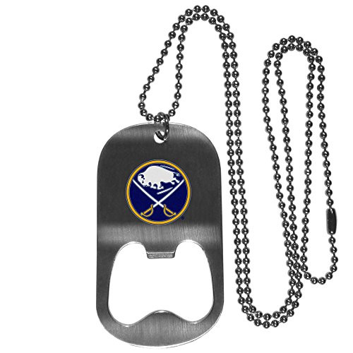 NHL Siskiyou Sports Fan Shop Buffalo Sabres Bottle Opener Tag Necklace 20 inch Steel NHL Siskiyou Sports Fan Shop Buffalo Sabres Bottle Opener Tag Necklace 20 inch Steel