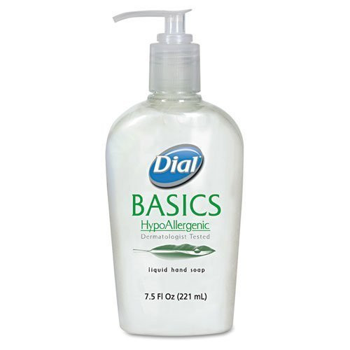 Basics Liquid Hand Soap, 7.5oz, Honeysuckle, Sold as 1 Each by Dial