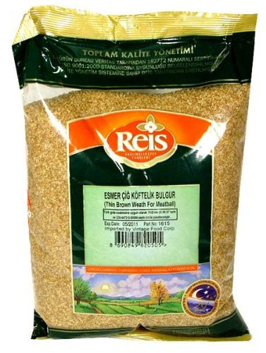 Dark Bulgur for Meatball 1kg -2.2lb- by Reis