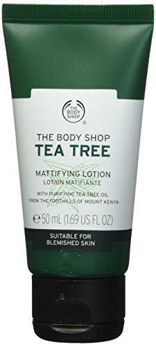 The Body Shop Mattifying Lotion -Vegan-, Tea Tree, 1.69 Fl Oz