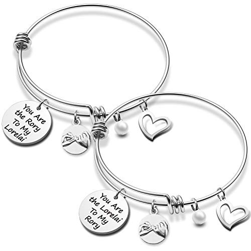 Gilmore Girls Gift Mother Daughter Jewelry You Are the Lorelai To My Rory Gilmore Girls Inspired Jewelry-BR-Lorelai Rory-