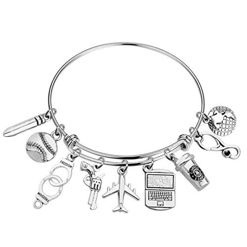 SEIRAA Criminal Minds Inspired Gift Spencer Reid Bracelet Criminal Minds Fans Gift Criminal Minds TV Series Bracelet -Criminal bracelet- SEIRAA Criminal Minds Inspired Gift Spencer Reid Bracelet Criminal Minds Fans Gift Criminal Minds TV Series Bracelet -Criminal bracelet-