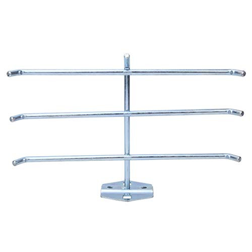 BWLZSP Tool Storage Stand, Wall-Mounted Hardware Tool,Galvanized Steel Storage Rack Pegboard Hook Garage Tool Stand 145 x 235mm / 5.7 x 9.3in