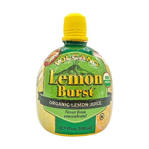 Volcano Burst, Juice Lemon Burst Organic, 6.7 Fl Oz