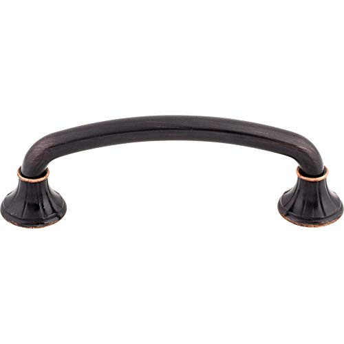 Top Knobs M1658 Edwardian Collection 4" Lund Pull, Tuscan Bronze