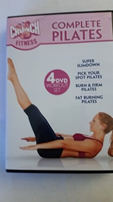 Crunch Super SlimDown Complete Pilates Ellen Barret 4 DVD Set Crunch Super SlimDown Complete Pilates Ellen Barret 4 DVD Set