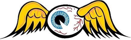 AJ's Signs  and  Apparel Von Dutch Eyeball Vinyl Sticker Decal Cars Trucks Vans Walls Laptop