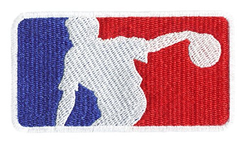 Major League Bowling Shirt Patch 9.5cm - Bowling Ball - Bowler - Team Patches - League Patches