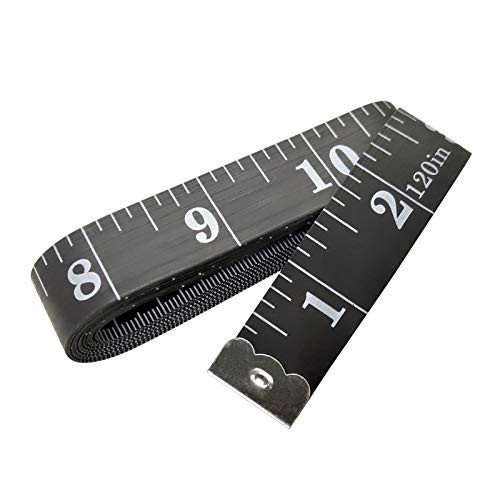 2 Pack Sewing Tape Measure120Inch/300cmDouble-Scale Soft Tape Measuring Body Weight Loss Medical Body Measurement Sewing Tailor Cloth Ruler Dressmaker Flexible Ruler Tape Measure -Black- 2 Pack Sewing Tape Measure120Inch/300cmDouble-Scale Soft Tape Measuring Body Weight Loss Medical Body Measurement Sewing Tailor Cloth Ruler Dressmaker Flexible Ruler Tape Measure -Black-