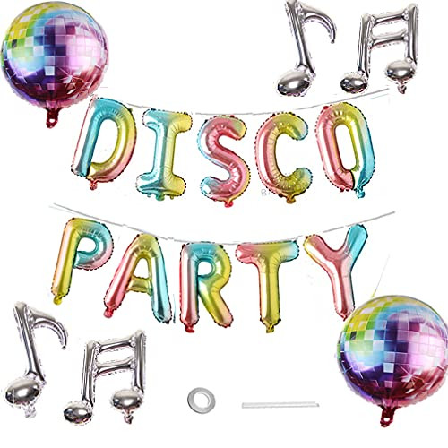 Disco Party Balloons Banner Disco Fever Party Decoration 70s 80s Disco Ball Balloons Music Dance Birthday Party Supplies Disco Party Balloons Banner Disco Fever Party Decoration 70s 80s Disco Ball Balloons Music Dance Birthday Party Supplies