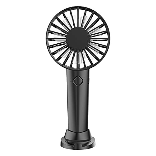 DHYED Portable Fan Rechargeable,Portable Fan Handheld, Handheld Fan USB Desk Table Fan Rechargeable,Mini Personal Portable Fan with 3 Adjustable Speed for Travel Home Office