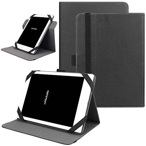 KuRoKo Universal 360 Rotating Case for 9-10 inch Tablet, Stand Folio Universal Tablet Case Protective Cover for 9" 10.1" Tablet-Compatiable with Samsung Asus Acer Google iPad etc