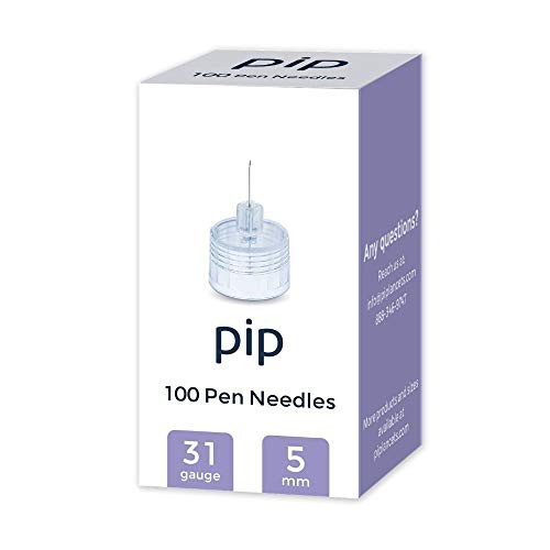 Pip Insulin Pen Needles -31G 5mm- 100 Pieces