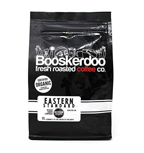 Booskerdoo Organic Medium Roast Arabica Coffee, Fresh Roasted Coffee, 12 Ounce Bag