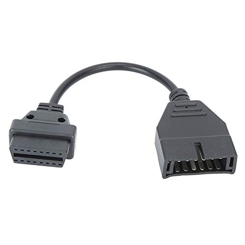 Yagosodee Diagnostic Tool Connector Adapter Cable for G-M OBD1 12 Pins to OBD2 16 Pins