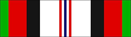 Afghanistan Campaign Service Ribbon Sticker -Military Army Decal Enduring Freedom Service-
