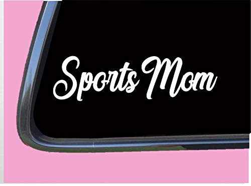 DKISEE Sports Mom TP150 Vinyl 8" Decal Sticker Football Basketball Baseball Softball DKISEE Sports Mom TP150 Vinyl 8" Decal Sticker Football Basketball Baseball Softball