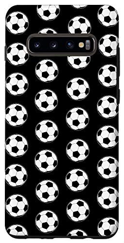 Galaxy S10 plus Boys Soccer Balls Case