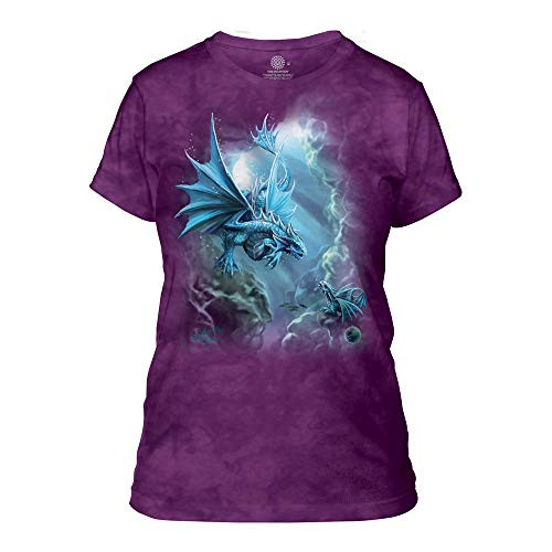 The Mountain womens Sea Dragon Apparel T Shirt, Purple, XX-Large US