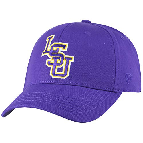 Top of the World Lsu Tigers Men's Fitted Team Icon hat, Adjustable
