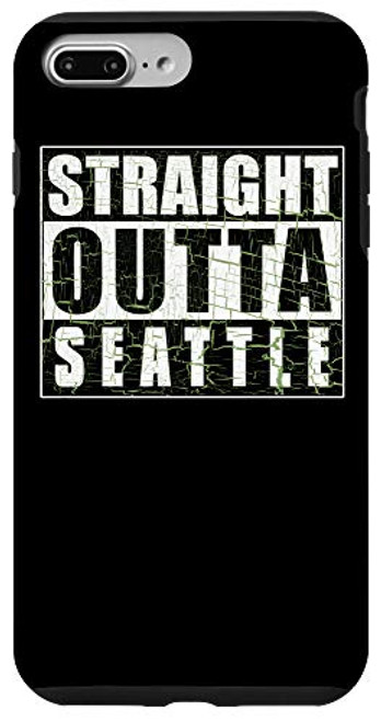 iPhone 7 Plus/8 Plus Straight Outta Seattle Fantasy Football Fan Hometown Pride Case iPhone 7 Plus/8 Plus Straight Outta Seattle Fantasy Football Fan Hometown Pride Case