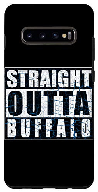 Galaxy S10 plus Straight Outta Buffalo Fantasy Football Fan Hometown Pride Case Galaxy S10 plus Straight Outta Buffalo Fantasy Football Fan Hometown Pride Case