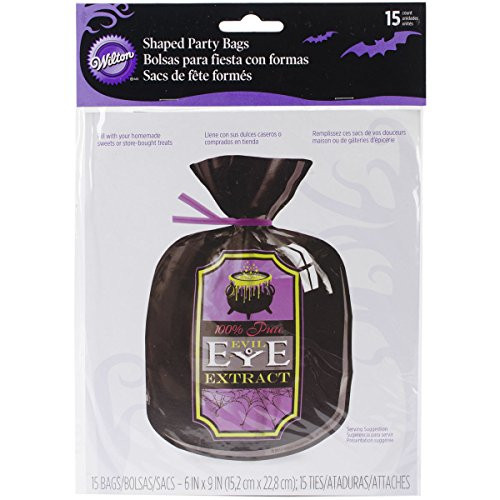 Wilton 1912-9060 Drink Your Treat Shaped Party Bags