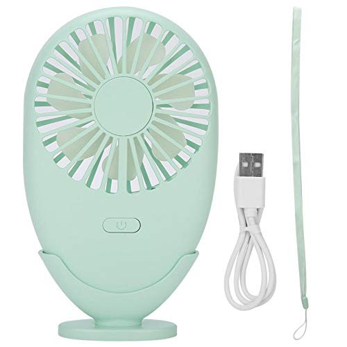 Operalie Mini Fan,USB Portable Handheld Fan Mini Desktop Fan for Home Outdoor Office -Green-