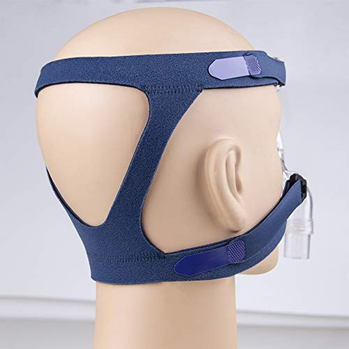 CPAP Headgear Strap CPAP Mask Headgear for Various CPAP Mask Universal Replacement Head Band Bundle Standard Blue