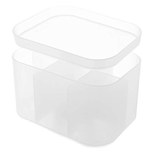 LAAT 1pcs Makeup Case Plastic Jewelry Storage Box Jewelry Containers Makeup Organizer Jewelry Display Organizer Storage Container Case