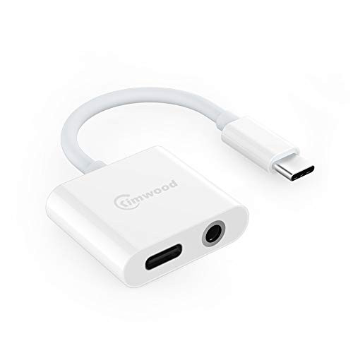 Kimwood USB C to 3.5mm Headphone Adapter with Fast Charging Compatible for Pixel 3 3XL 2 2XL, iPad pro 2018, HTC, Essential Phone and More USB C Devices Kimwood USB C to 3.5mm Headphone Adapter with Fast Charging Compatible for Pixel 3 3XL 2 2XL, iPad pro 2018, HTC, Essential Phone and More USB C Devices