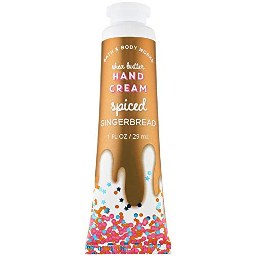Bath and Body Works SPICED GINGERBREAD Shea Butter Hand Cream 1.0 Fluid Ounce -2019 Holiday Edition-