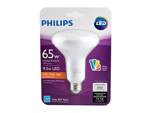 Philips Dimmable 9.5W 2700K 90 CRI BR30 LED Bulb