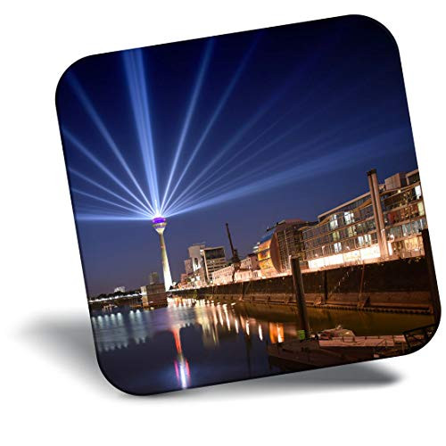 Destination Vinyl ltd Awesome Fridge Magnet - Rhine Harbour Germany Travel 2153