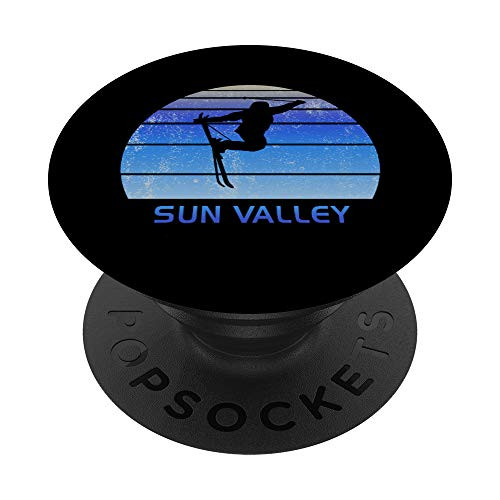 Sun Valley Idaho Mobile Phone Grip Ski Fan Gift PopSockets Grip and Stand for Phones and Tablets