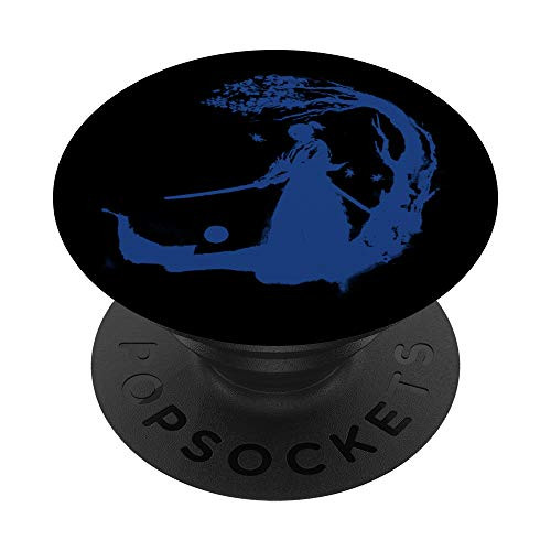 Abstract Samurai Inkblot Gift PopSockets PopGrip- Swappable Grip for Phones  and  Tablets