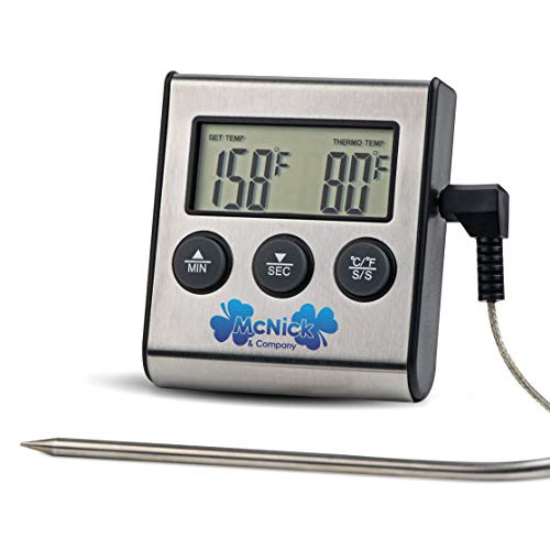-1 Digital Meat Thermometer - BBQ Meat Thermometer - Meat Thermometer for Grilling - Meat Thermometer Oven Safe w/ Bonus Gift -1 Digital Meat Thermometer - BBQ Meat Thermometer - Meat Thermometer for Grilling - Meat Thermometer Oven Safe w/ Bonus Gift