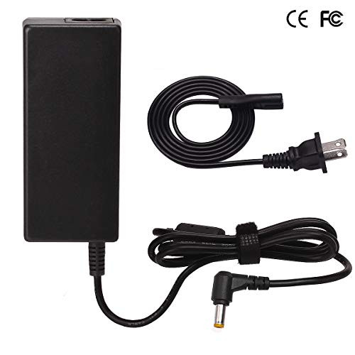 Jepeux AC Adapter Charger for Asus MS236H MS238H LED LCD Monitor Power Supply Cord PSU