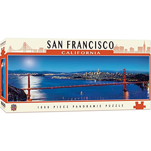 MasterPieces Cityscape Panoramics 1000 Puzzles Collection - San Francisco Panoramic 1000 Piece Jigsaw Puzzle MasterPieces Cityscape Panoramics 1000 Puzzles Collection - San Francisco Panoramic 1000 Piece Jigsaw Puzzle